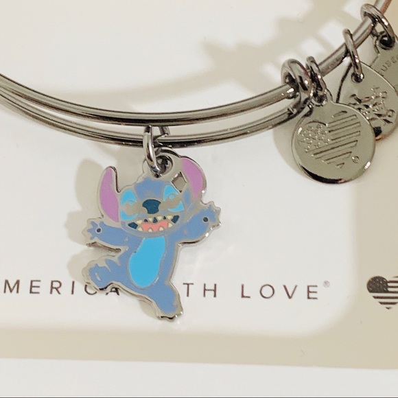 Alex and Ani Stitch Bangle - Picture 3 of 4